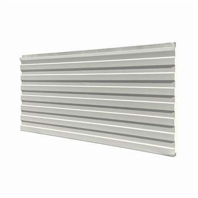 Vertical insulated facade panels
